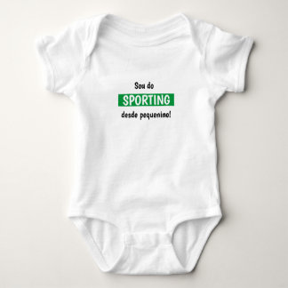 Body de Jersey para Bebê Esportivo