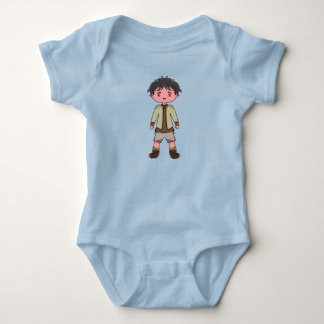 Body de Jersey para Bebê "Menino"