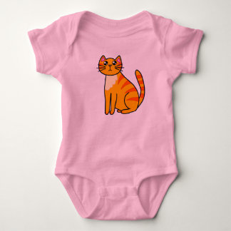 Body de Jersey Rosa para Bebê
