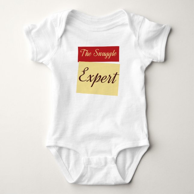 Body de Jersey Snuggle para Bebê (Frente)