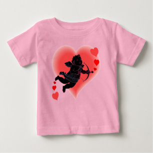 Body Infantil Dia dos Namorados Orgânico Camisa Cu
