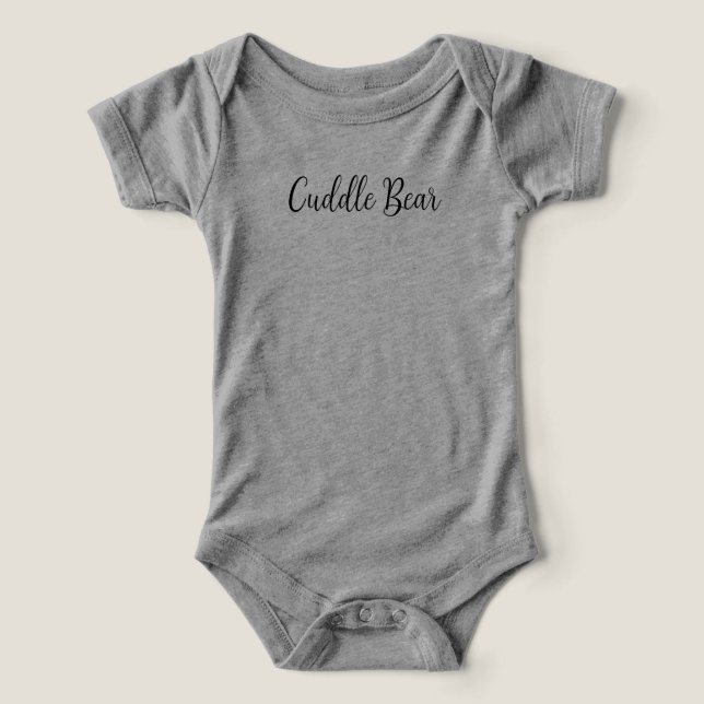 Body Infantil Fofo (Design frontal)