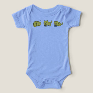 Body Infantil Gatos Brincalhões