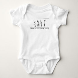 Body para Anúncio de Bebê 