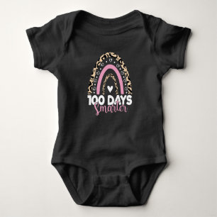 Body Para Bebê 100 dias Samrter Happy 100º Dia do Arco-Íris Escol