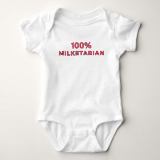 Body Para Bebê 100% Milketariano - Rosa