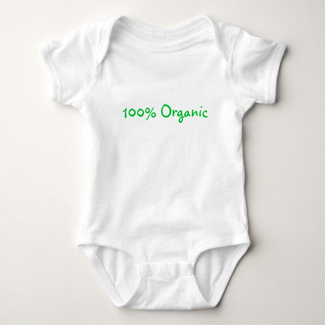 Body Para Bebê 100% orgânico (Frente)