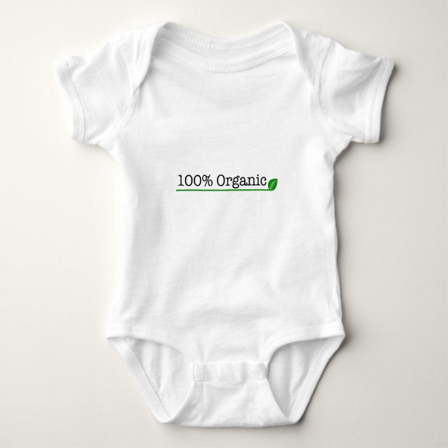 Body Para Bebê 100% orgânico (Frente)