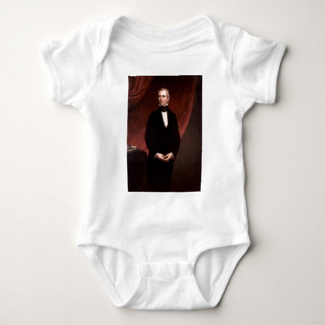 Body Para Bebê 11 James K. Polk (Frente)