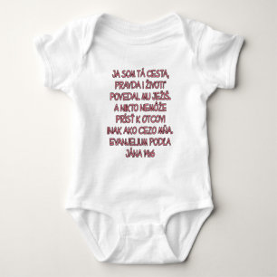 Body Para Bebê 14:6 de John eslovaco