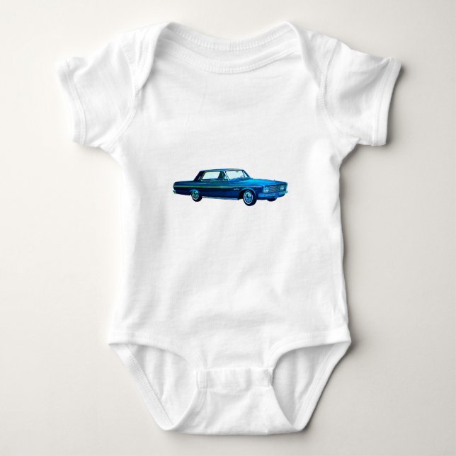 Body Para Bebê 1963, Brinquedo desportivo Plymouth (Frente)