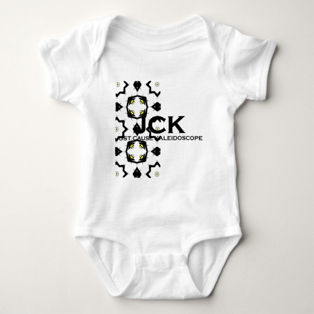 Body Para Bebê 19.ª parte do caleidoscópio (Frente)