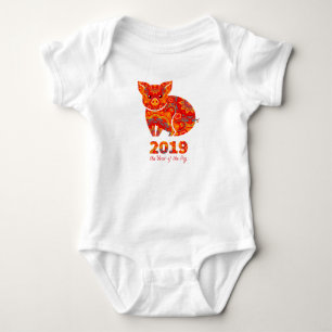Body Para Bebê 2019 anos do PORCO