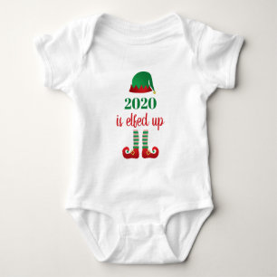 Body Para Bebê 2020 É Enterrado Engraçado Quarentena De Natal D
