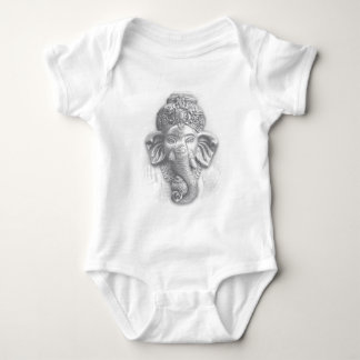 Body Para Bebê 3d Lord Ganesha - Om