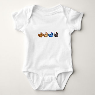 Body Para Bebê 4 Galinhas Stardew Valley