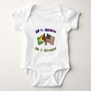 Body Para Bebê 50% americano & 50% Guianês