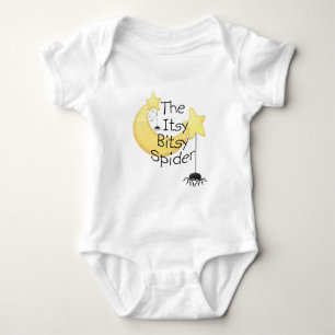 Body Para Bebê A aranha itsy de Bitsy