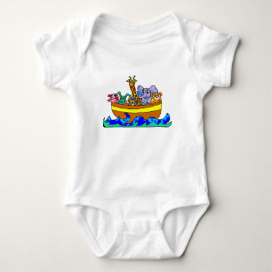 Body Para Bebê A arca de Noah