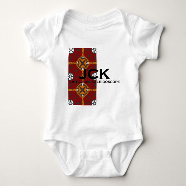 Body Para Bebê A arte caleidoscópica do Volume 40 (Frente)