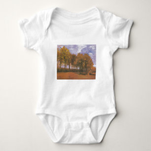 Body Para Bebê A árvore da queda do outono de Van Gogh sae do
