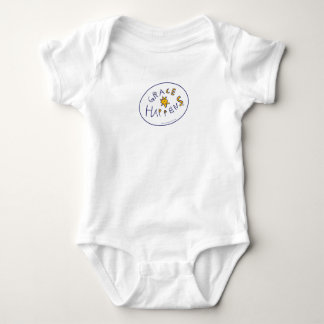 Body Para Bebê A benevolência acontece Bodysuit do bebê