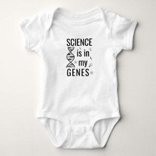 Body Para Bebê A ciência está nos meus genes