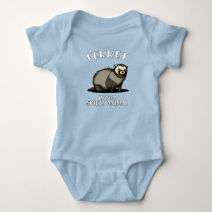 Body Para Bebê A doninha bonito da doninhas é meu animal do