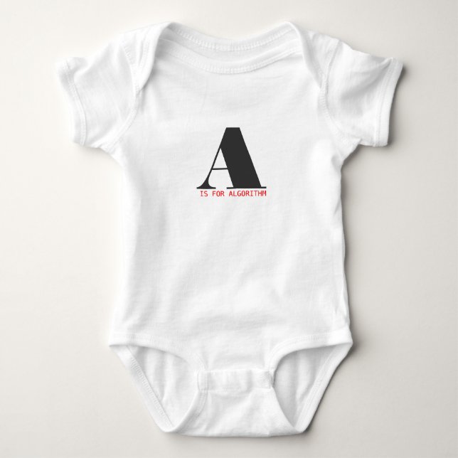 Body Para Bebê A é para algoritmo (Frente)