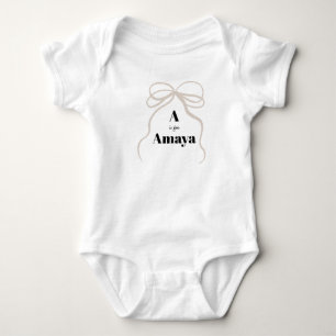 Body Para Bebê A é para o Conjunto de Roupas de Bebê Amaya Modern