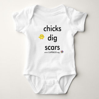 Body Para Bebê A escavação dos pintinhos Scars CAPPSKIDS