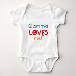 Body Para Bebê A gama ama-me t-shirt e presentes