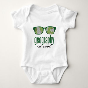 Body Para Bebê A geografia é legal