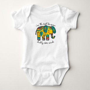 Body Para Bebê "A Melhor Decisão do Papai" 
