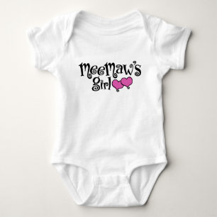 Body Para Bebê A menina de MeeMaw