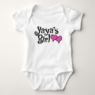 Body Para Bebê A menina de Yaya