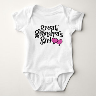 Body Para Bebê A menina do grande vovô