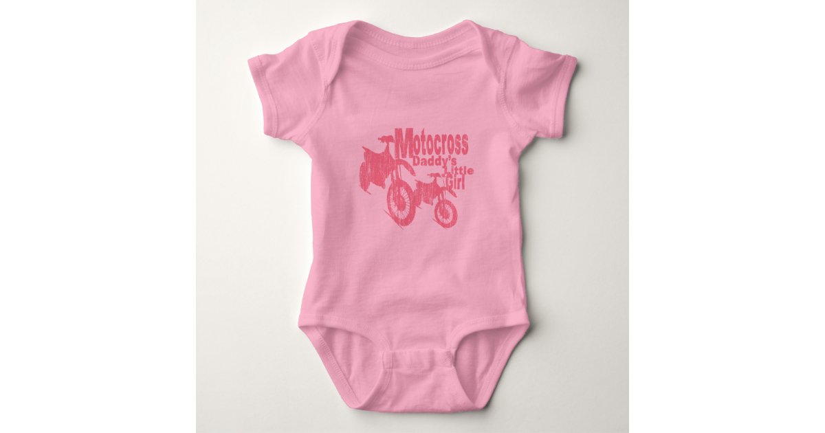 Body Para Bebe A Menina Do Pai Do Motocross Zazzle Com Br