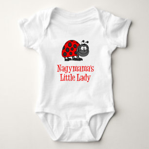 Body Para Bebê A pequena dama de Nagymama