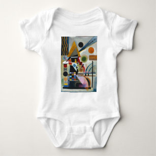 Body Para Bebê A pintura Abstrato de Kandinsky