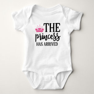Body Para Bebê A Princesa Chegou – Bodysuit de Bebê Menina Fofo