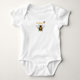 Body Para Bebê A rainha abelha T-Shirt Baby Bodydress