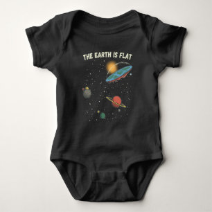 Body Para Bebê A Terra É Uma Teoria Humorosa Flagrante