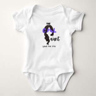 Body Para Bebê A Tia legal Me Deu Este Bebê De Roupa