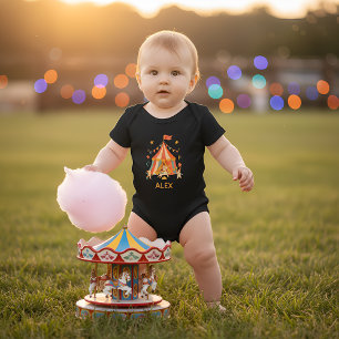 Body Para Bebê A Turma do Circo Retro