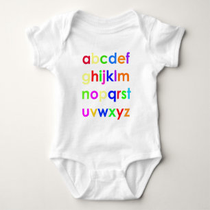 BODY PARA BEBÊ ABC