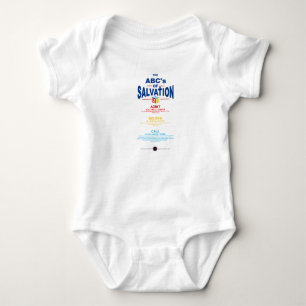 Body Para Bebê ABC da Salvação