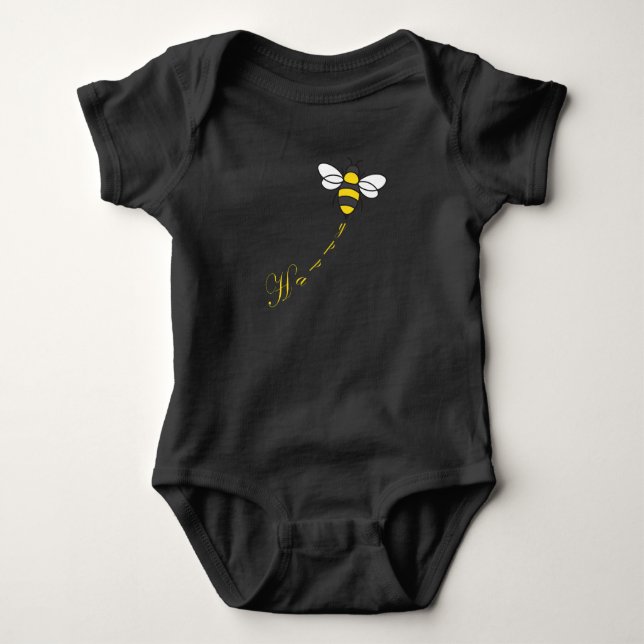Body Para Bebê Abelha (Frente)