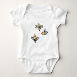 Body Para Bebê Abelhas Bonitas
