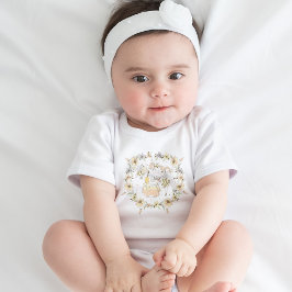 Body Para Bebê Abelhas De Mel, Fadas E Bebês Em Padrões Sem Olhos